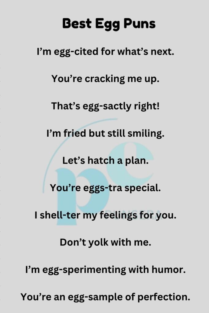 Best Egg Puns