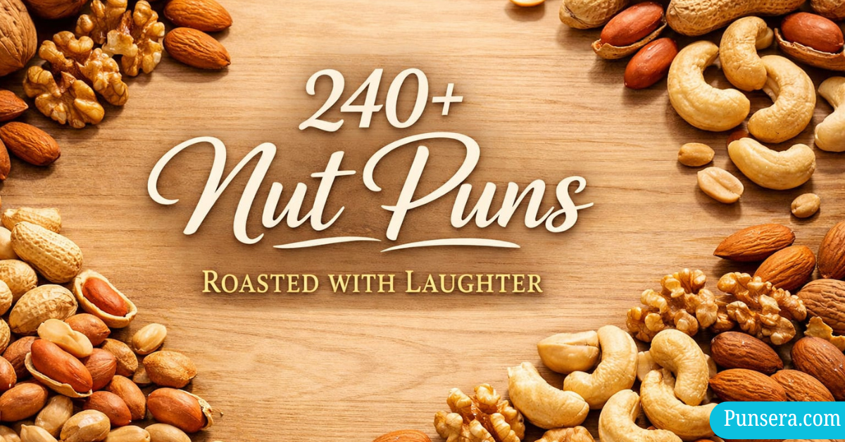 240+ Nut Puns - Roasted with Laughter and Crunchy Fun
