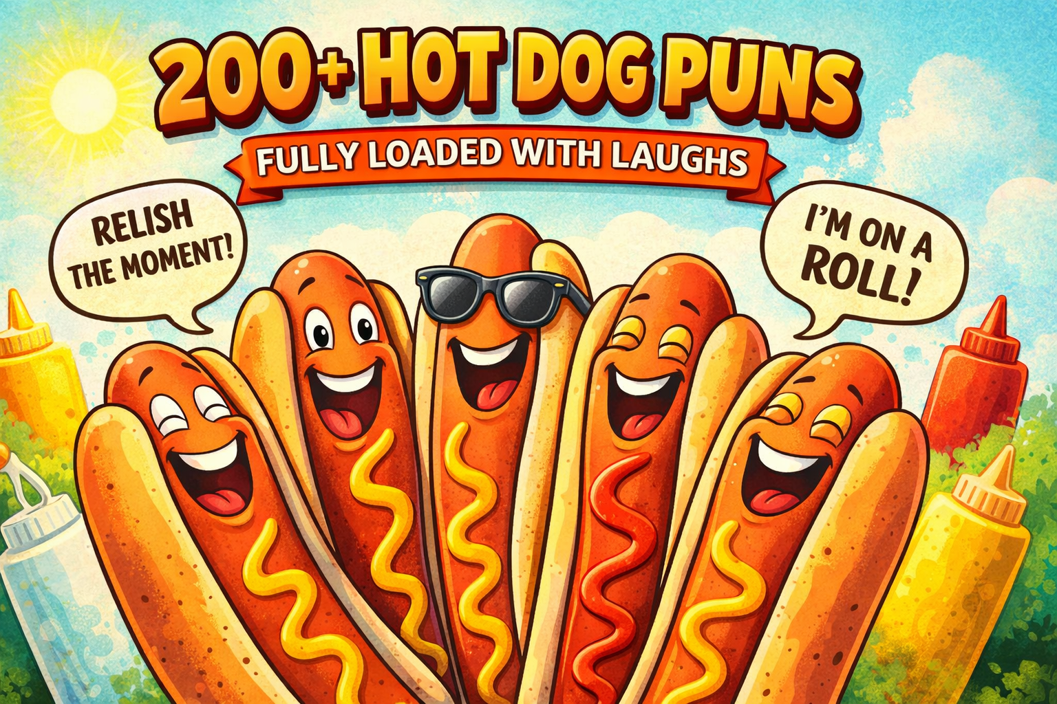 Hot Dog Puns That Are Fully Loaded With Laughs