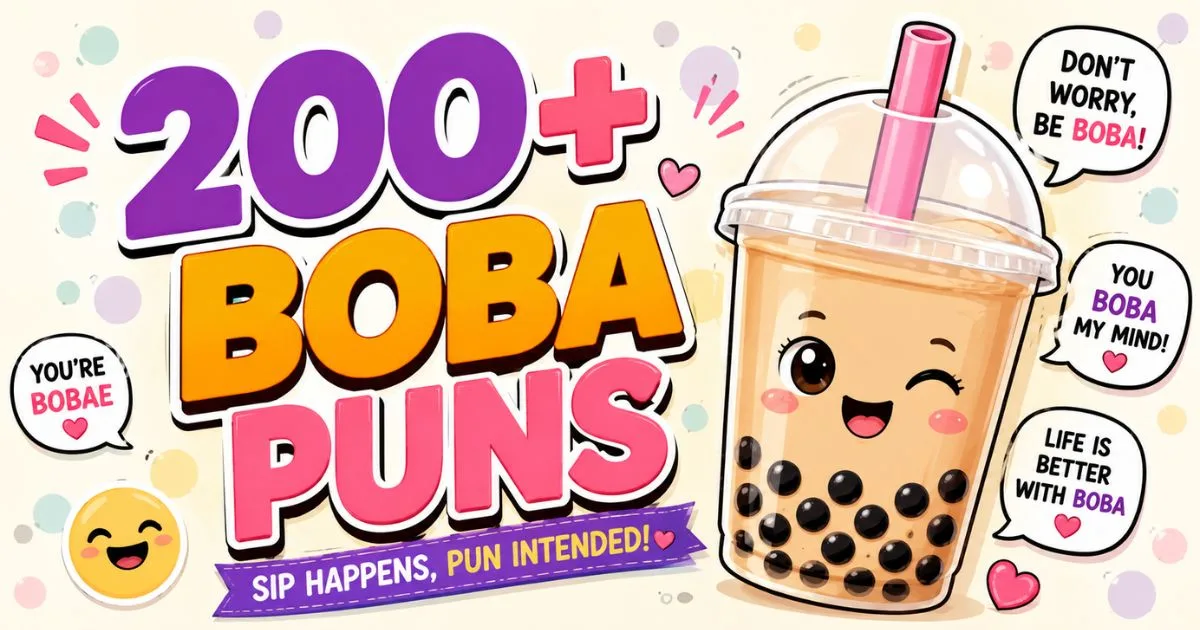 Boba Puns