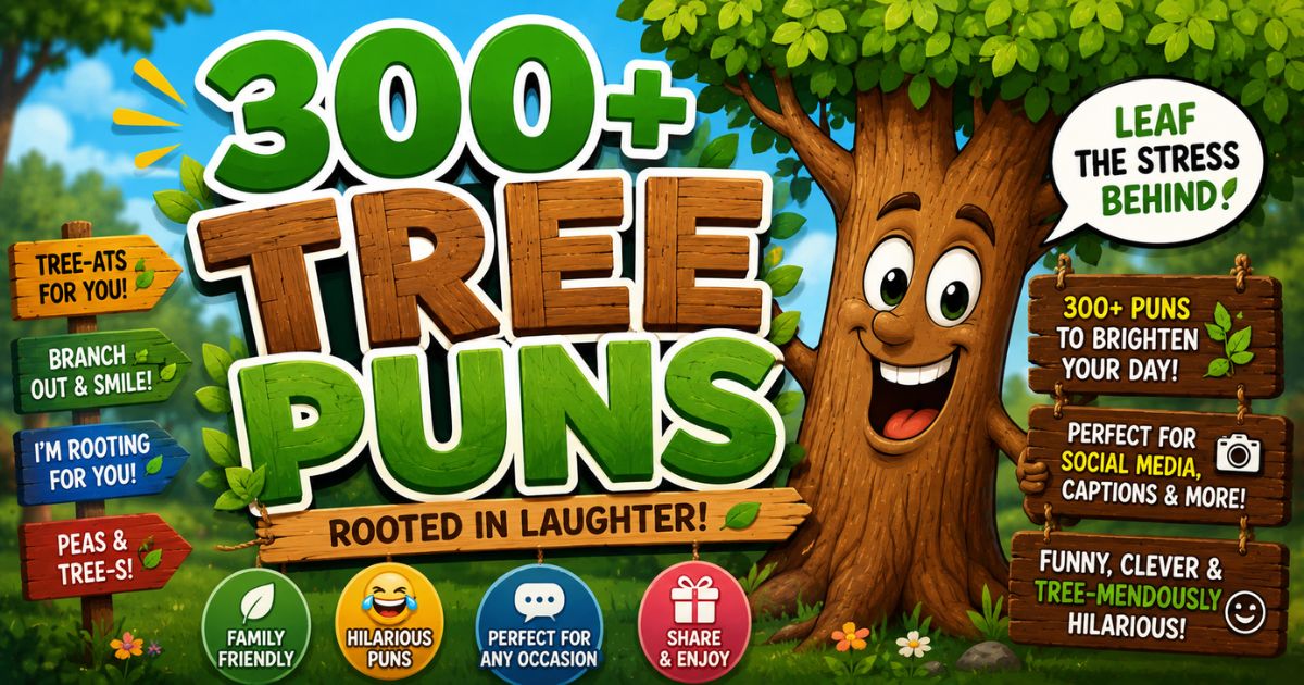 tree puns