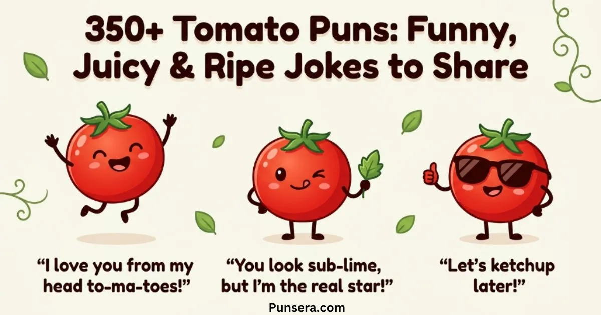 300+ Tomato Puns