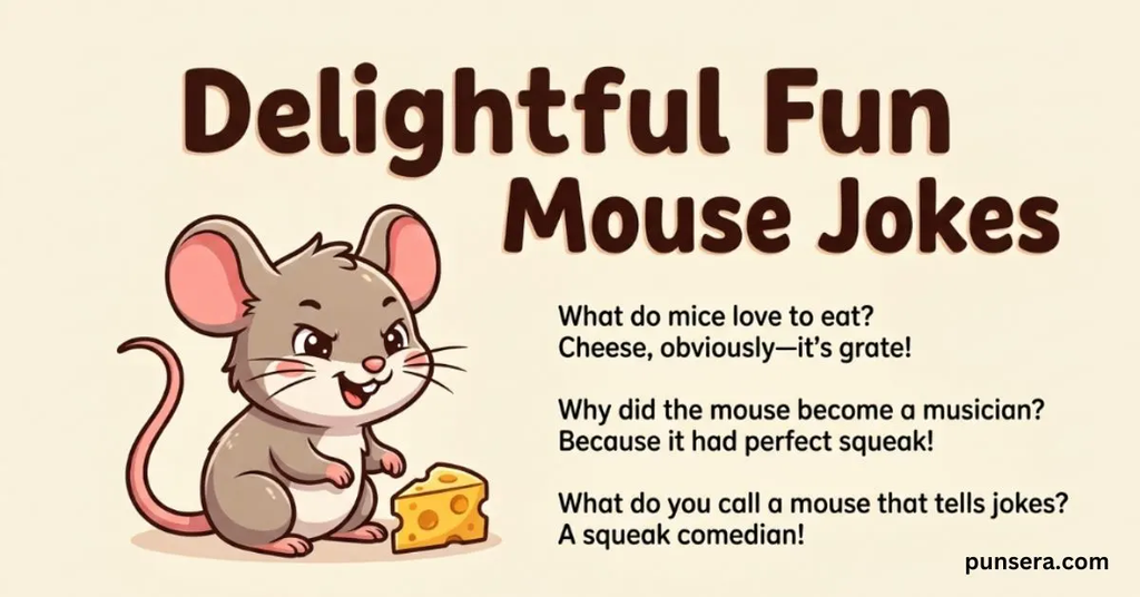 Delightful Fun Mouse Jokes