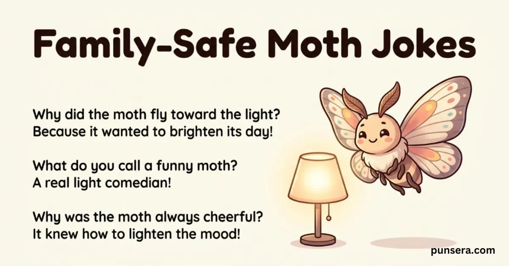 Family-Safe Moth Jokes