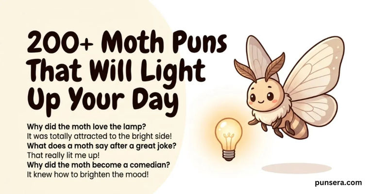 Moth Puns