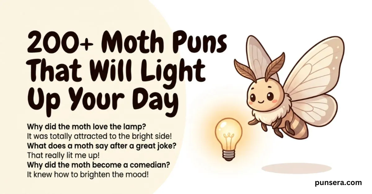 Moth Puns