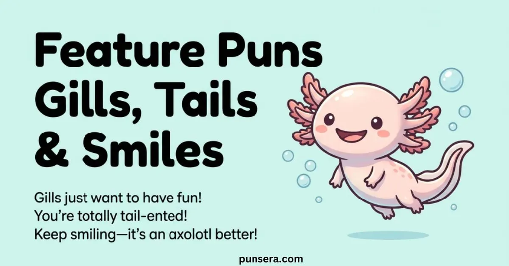 Feature Puns Gills, Tails & Smiles