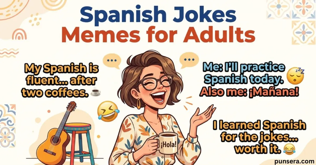 Spanish Jokes Memes for Adults