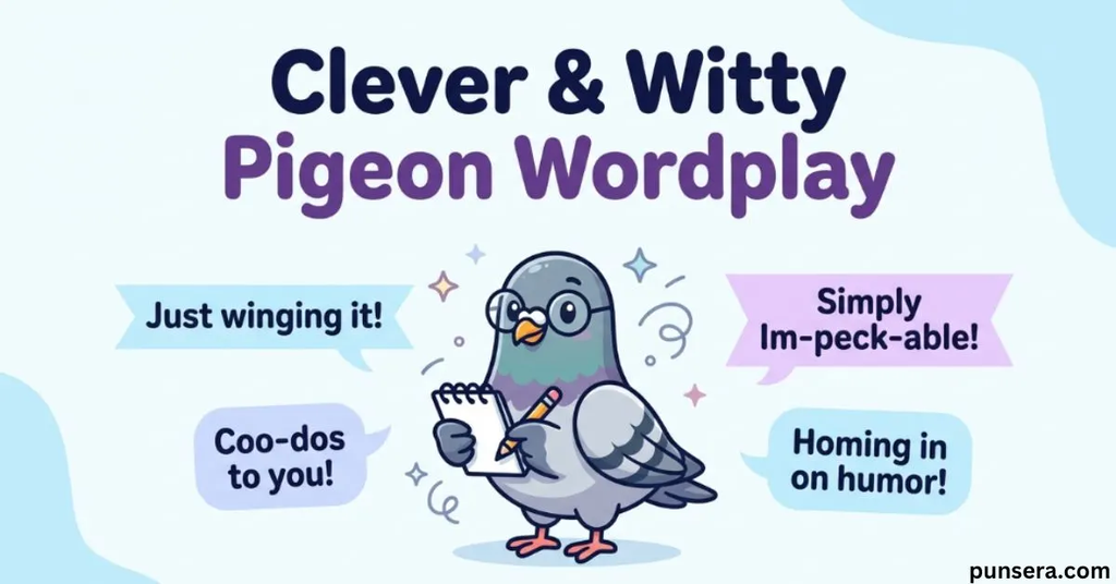 Clever & Witty Pigeon Wordplay
