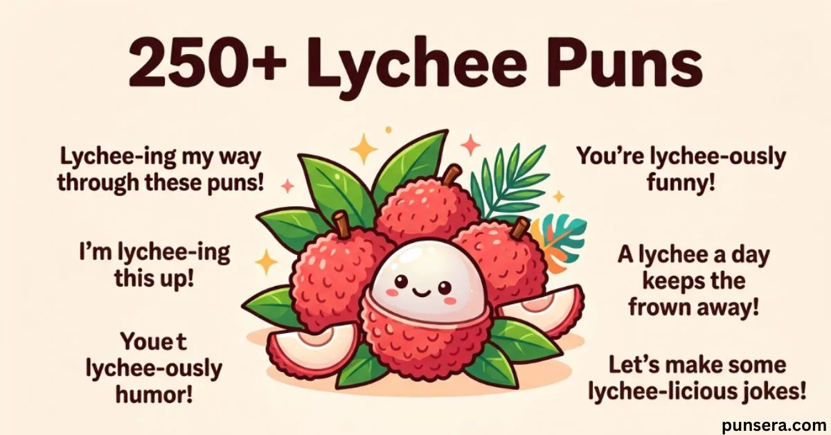 Lychee Puns
