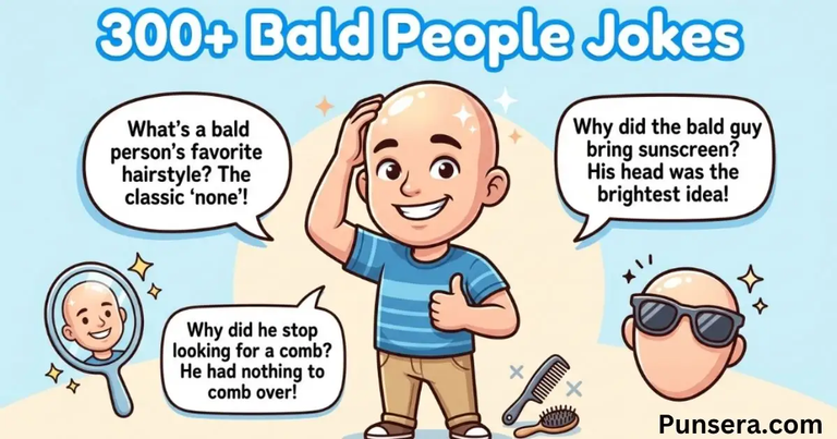 Bald People Jokes