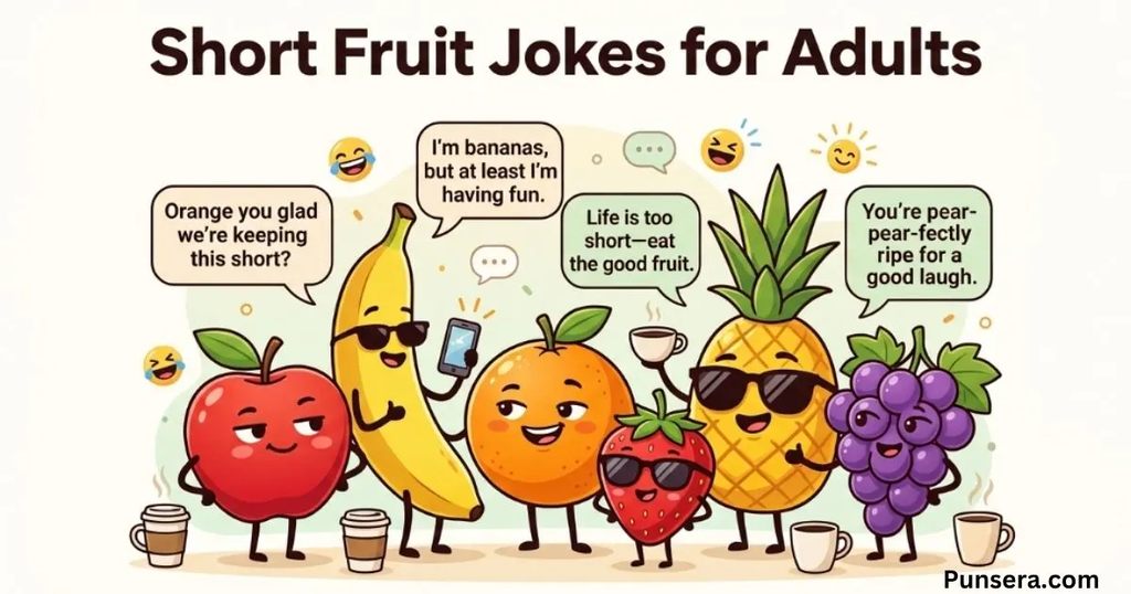 Short Fruit Jokes for Adults