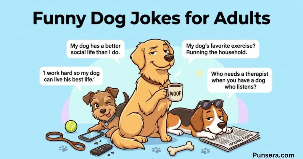 Funny Dog Jokes for Adults