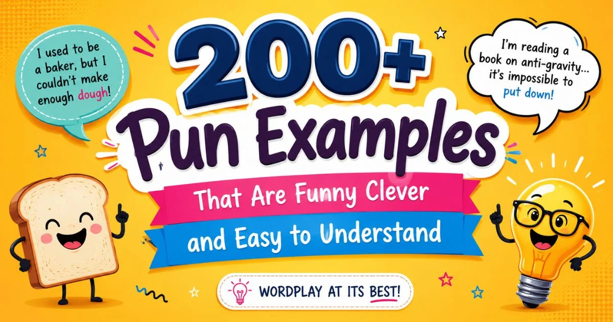 puns examples
