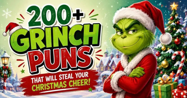 Grinch Puns