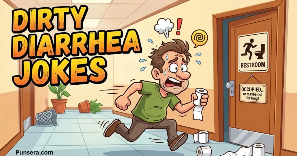 Dirty Diarrhea Jokes funny image