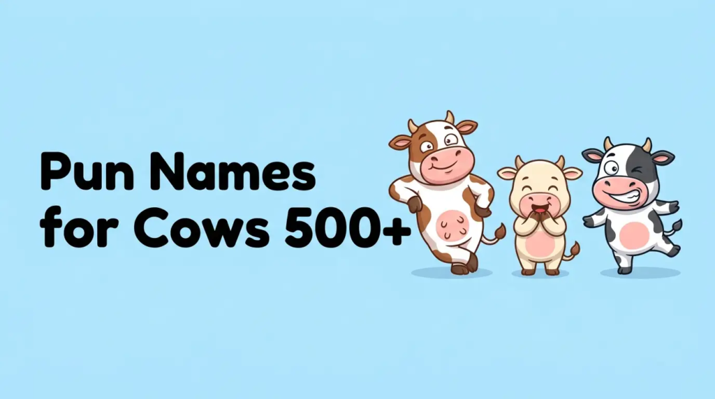 Pun Names for Cows featured image