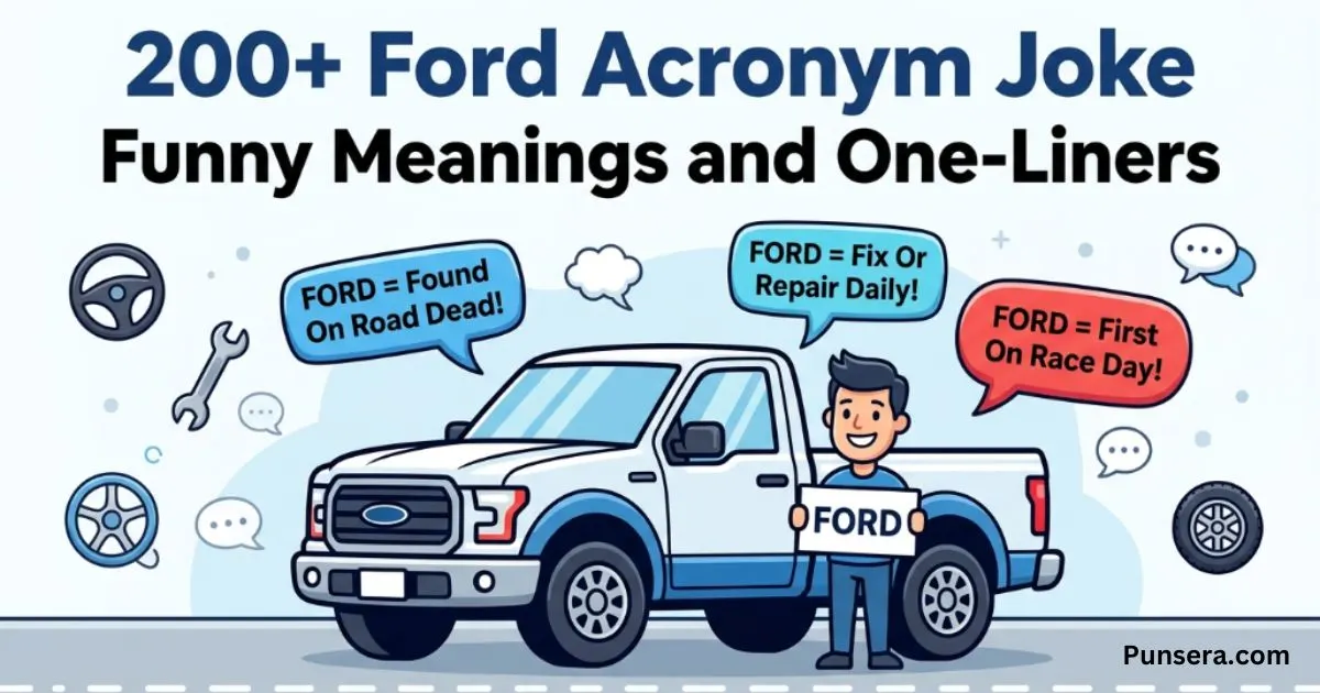 Ford Acronym Joke