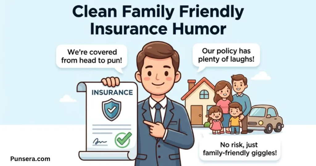 Clean Family Friendly Insurance Humor