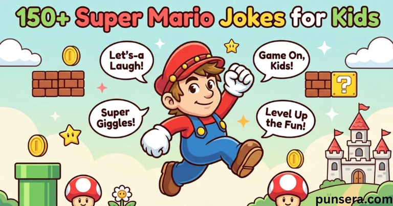 Super Mario Jokes for Kids