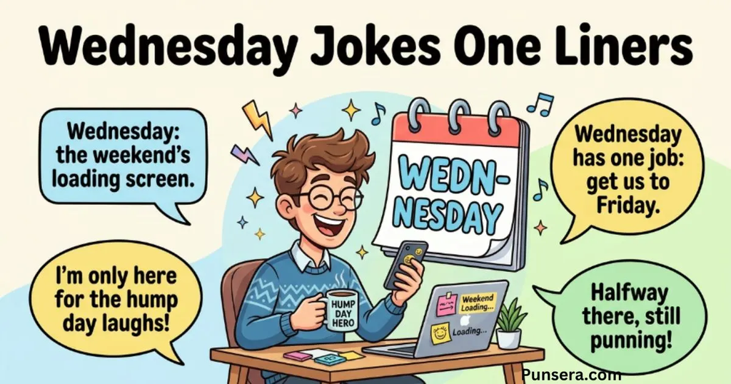 Wednesday Jokes One Liners