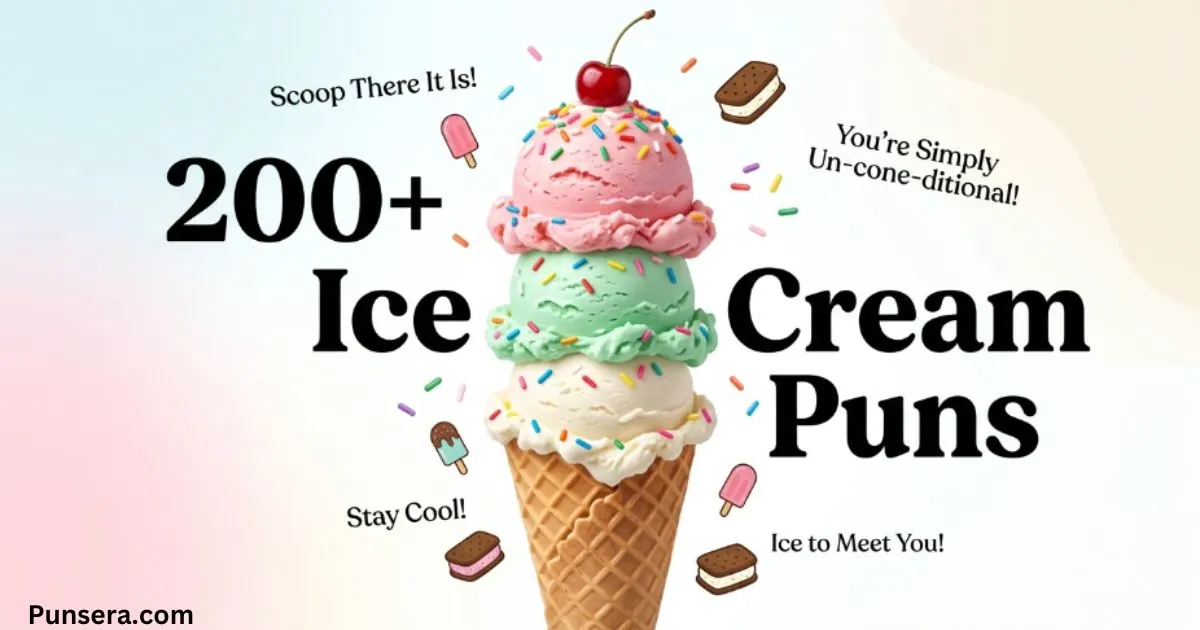 Ice Cream Puns