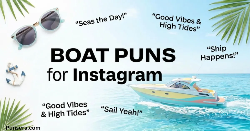 Boat Puns for Instagram
