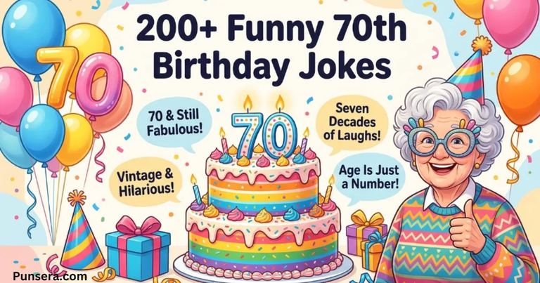 Funny 70th Birthday Jokes