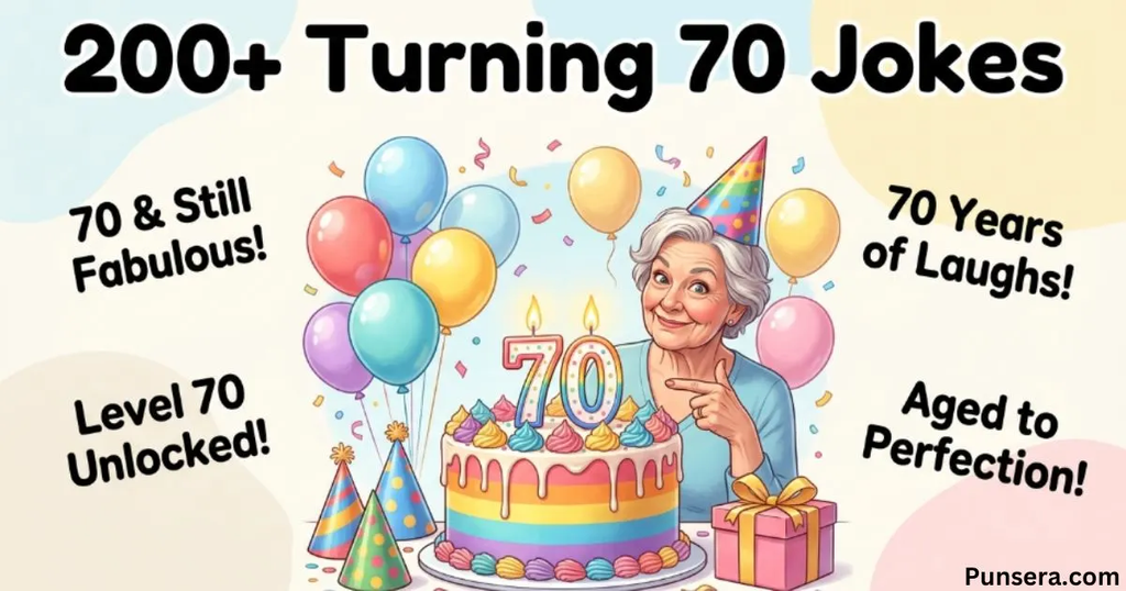 Turning 70 Jokes
