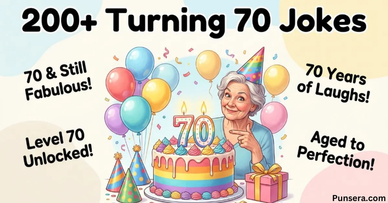 Turning 70 Jokes