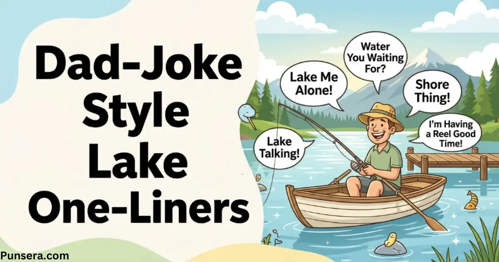 Dad-Joke Style Lake One-Liners