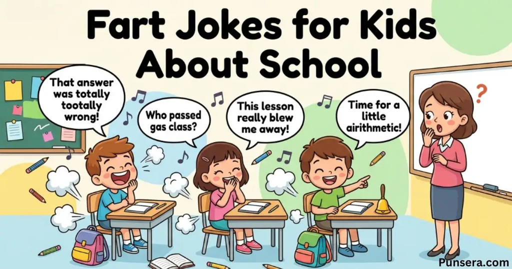 Fart Jokes for Kids About School
