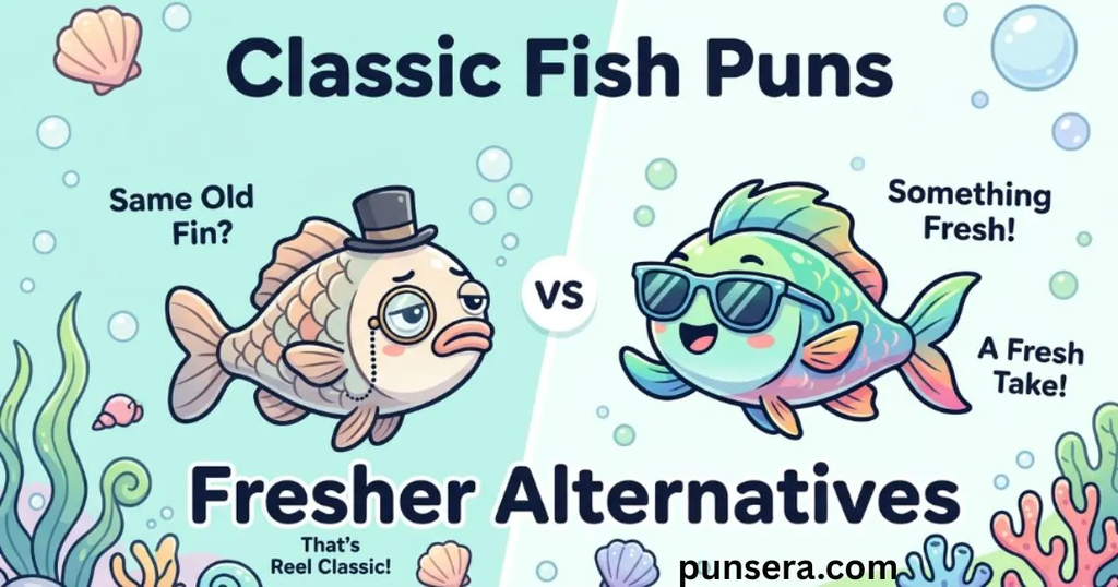 Classic Fish Puns vs Fresher Alternatives