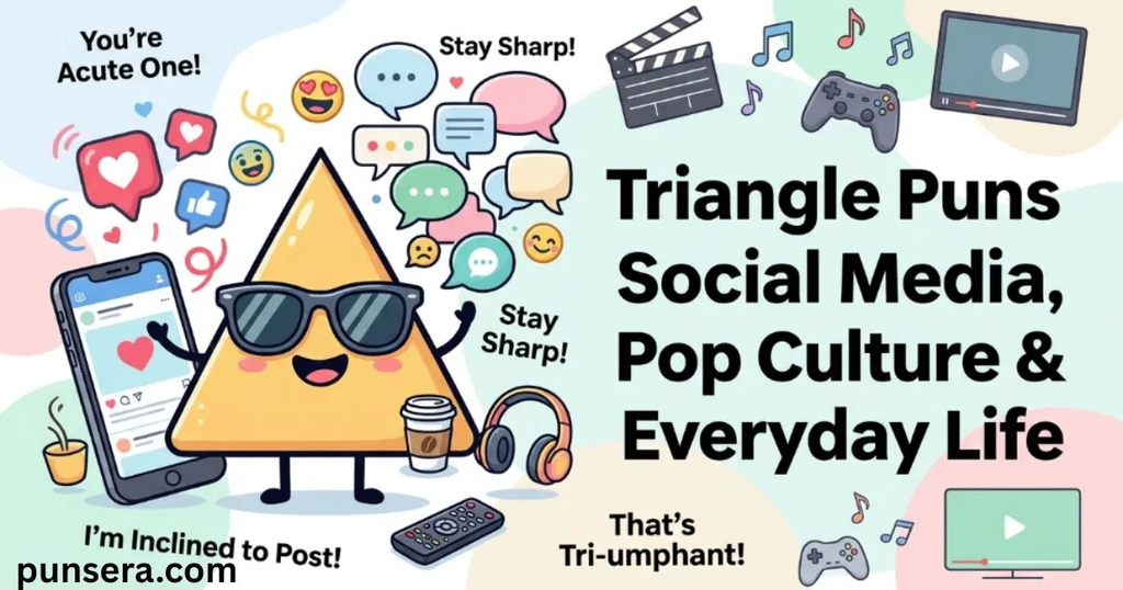 Triangle Puns for Social Media, Pop Culture and Everyday Life