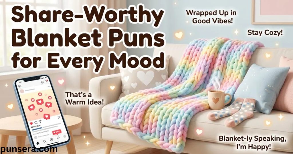 Share-Worthy Blanket Puns for Every Mood