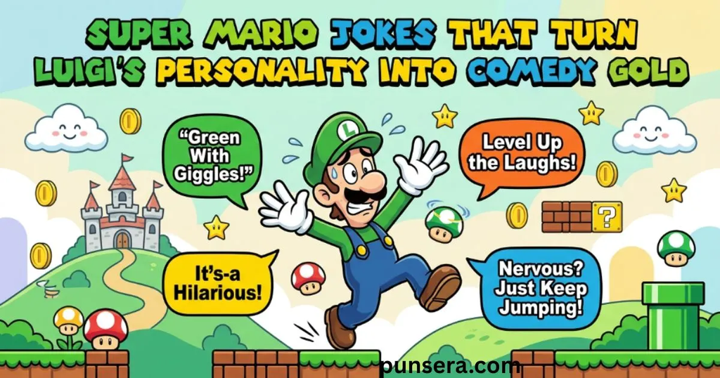 Super Mario Jokes That Turn Luigi’s Personality Into Comedy Gold
