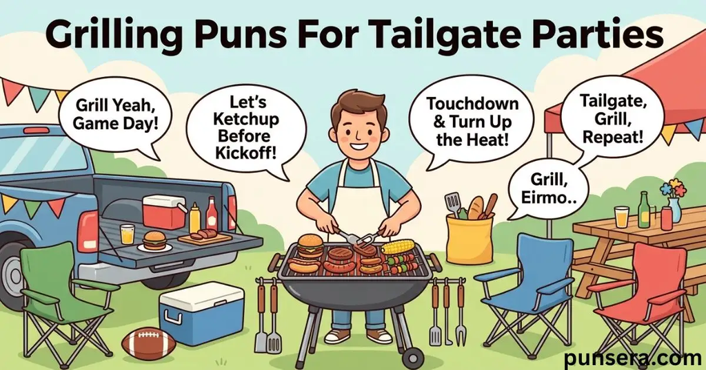 Grilling Puns For Tailgate Parties