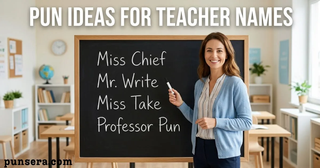 Pun Ideas for Teacher Names