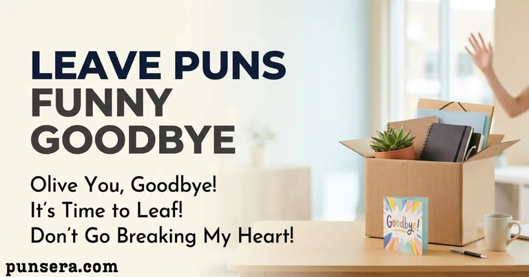 Leave Puns