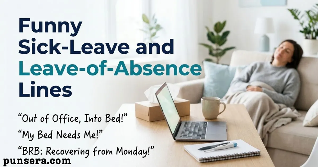 Funny Sick-Leave and Leave-of-Absence Lines